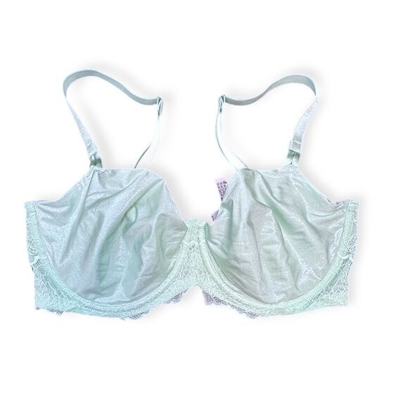VICTORIA’S SECRET Women’s Pastel Teal Dream Angels Push-Up Bra Without Padding S - Picture 1 of 6